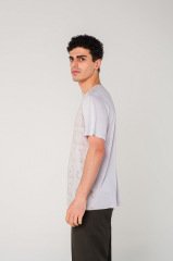 Balıklı Eros Dijital Baskılı Eflatun Erkek T-Shirt