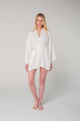 Antep İşi Ajur Detaylı Kadın Kimono