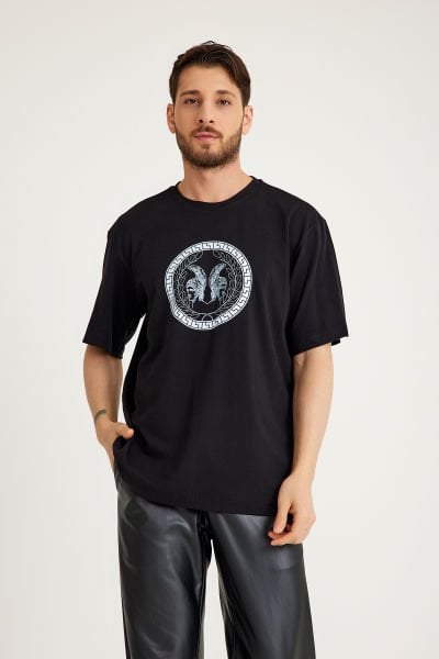 Mars Baskılı T-Shirt
