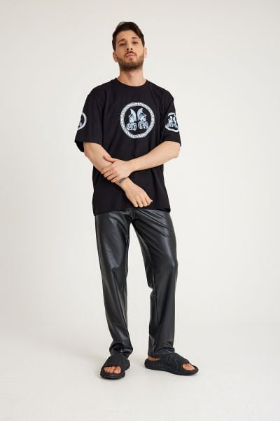 Mars Baskılı T-Shirt