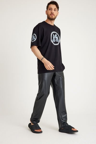 Mars Baskılı T-Shirt