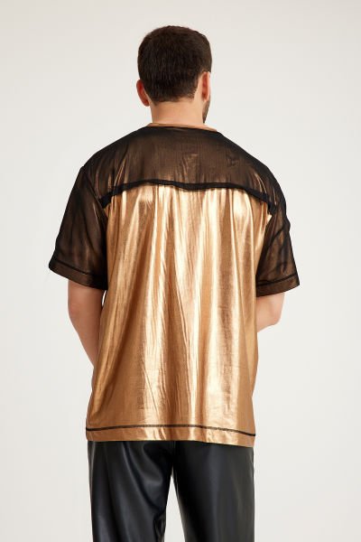 Antep İşi Detaylı Bakır T-Shirt